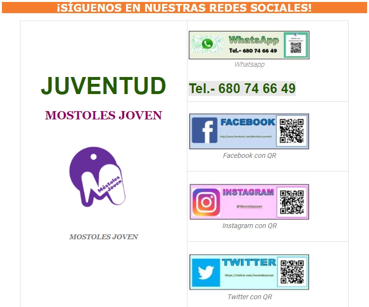Siguenos en RedesSociales. Este enlace se abrirá en una ventana nueva