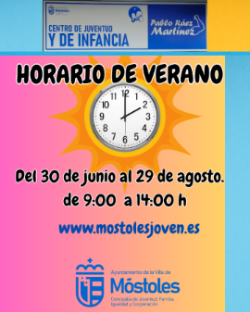 HORARIO DE VERANO 2025