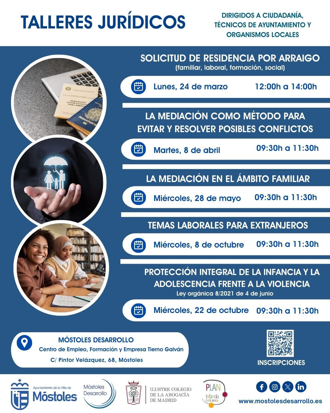 Talleres Jurídicos Ciudadanía y Técnicos Ayuntamiento