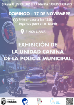 Exhibición de la Unidad Canina de la P. Municipal-00