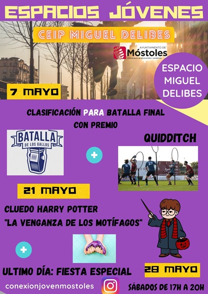 programación mayo Miguel Delibes