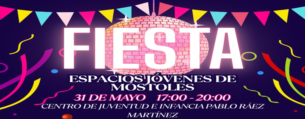 Fiesta Espacios Jovenes - 31 de mayo 2025