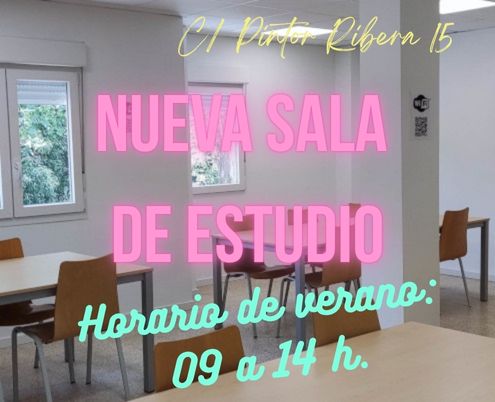 Nueva sala de estudio-Verano