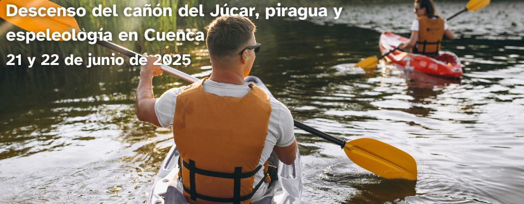 Piraguas en Júcar