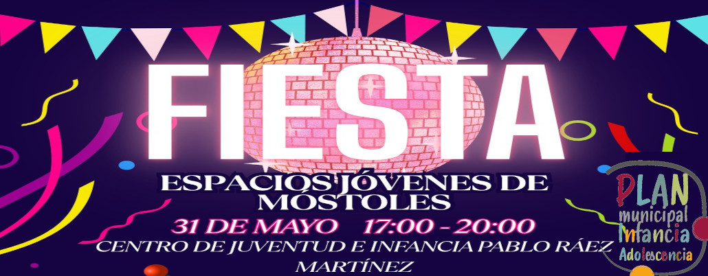 Fiesta Espacios Jovenes - 31 de mayo 2025