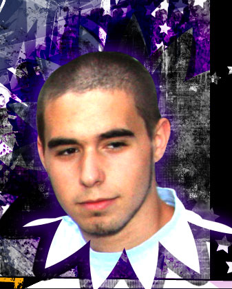 Alberto Rolle Ortega Rupar, estudiante y rapero