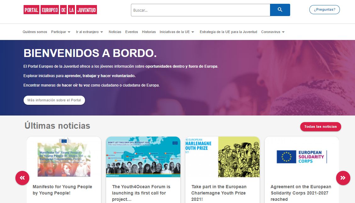 Portal Europeo_Juventud