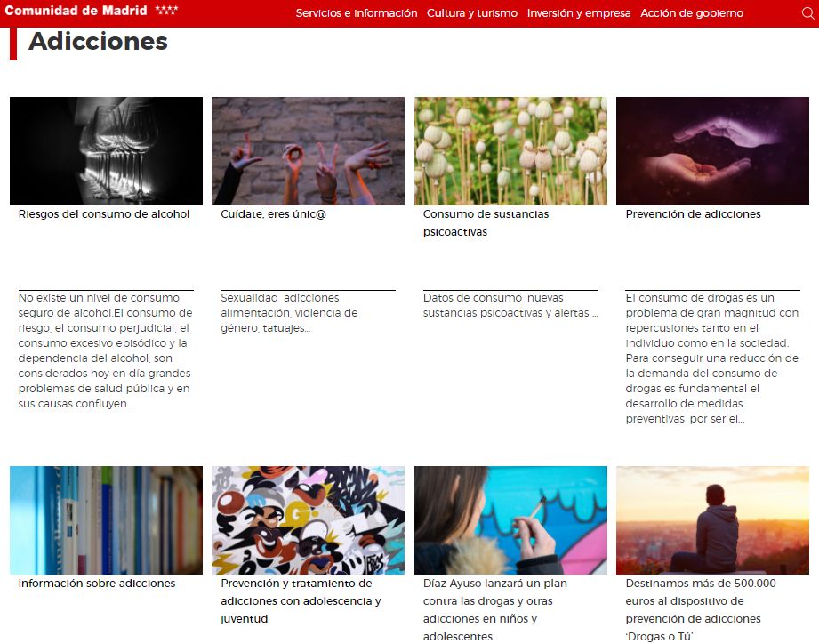Adicciones_Comunidad de Madrid