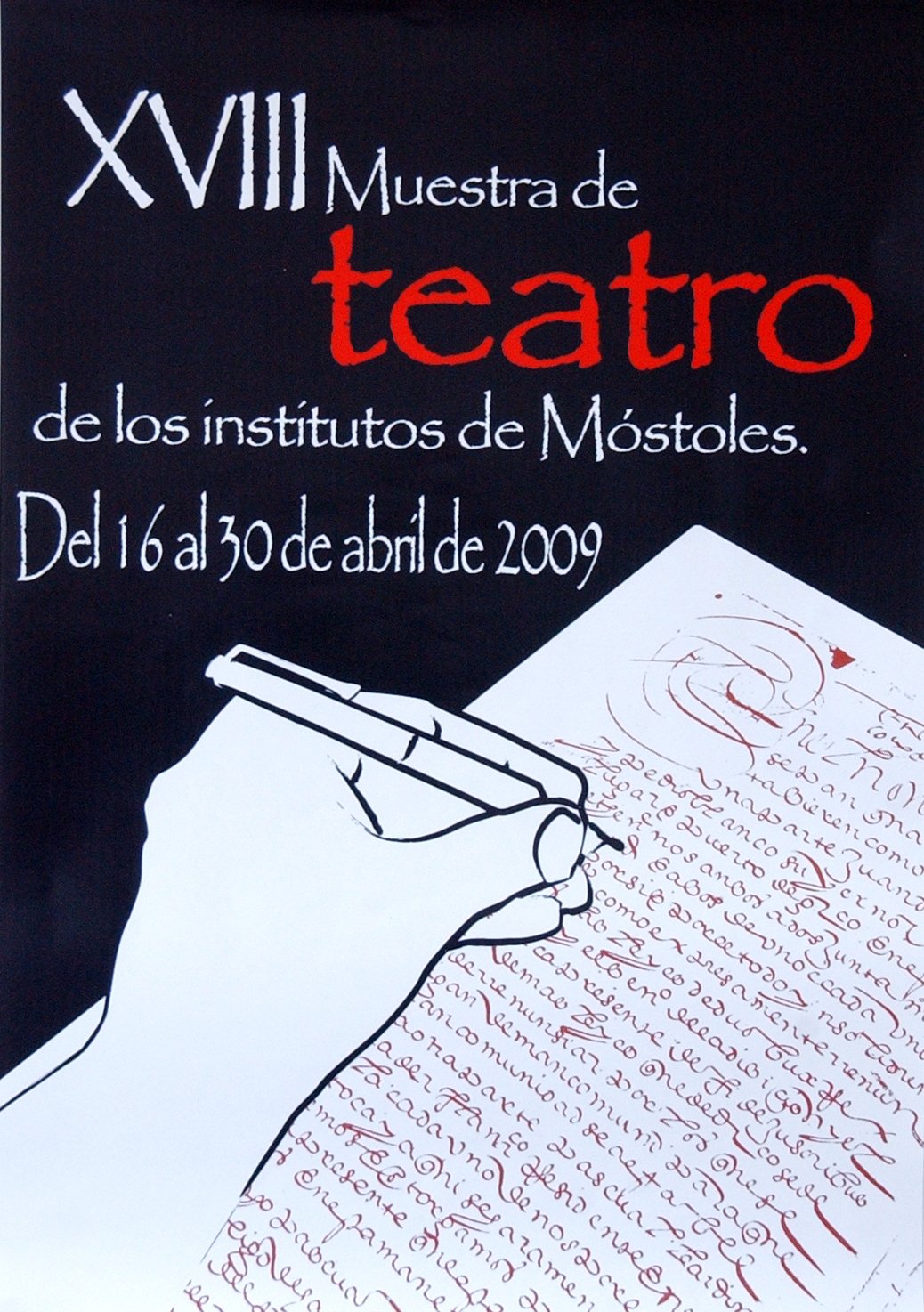 2009. Cartel Muestra de Teatro